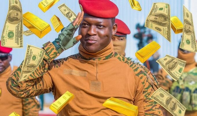 Since Ibrahim Traoré assumed office Burkina Faso has earned $18 billion from its gold mining operations.